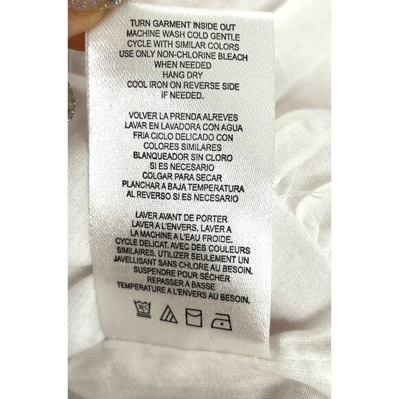 Pastourelle NYC Girls’ Dress 6 Butterfly Print Fit Flare Ruffle Cap Sleeve Ties - Picture 16 of 16